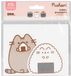 Grupo Erik Pusheen - Pack Of 2 Sushi Roll Vinyl 3 Sticker Set - Multicolours