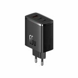 Baseus Travel Charger Cube Pro GaN Quick Charger C+U, 65 W, Black EU (P10152301113-00)