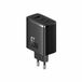 Baseus Travel Charger Cube Pro GaN Quick Charger C+U, 65 W, Black EU (P10152301113-00)