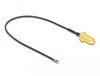 DeLOCK 12662 câble coaxial 0,2 m SMA MHF 4L LK Noir