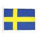 AZ FLAG Bootvlag Zweden 45x30 cm