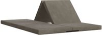 vidaXL Vouwbare Sofa Bed 140 x 67 x 15 cm Lichtgrijs