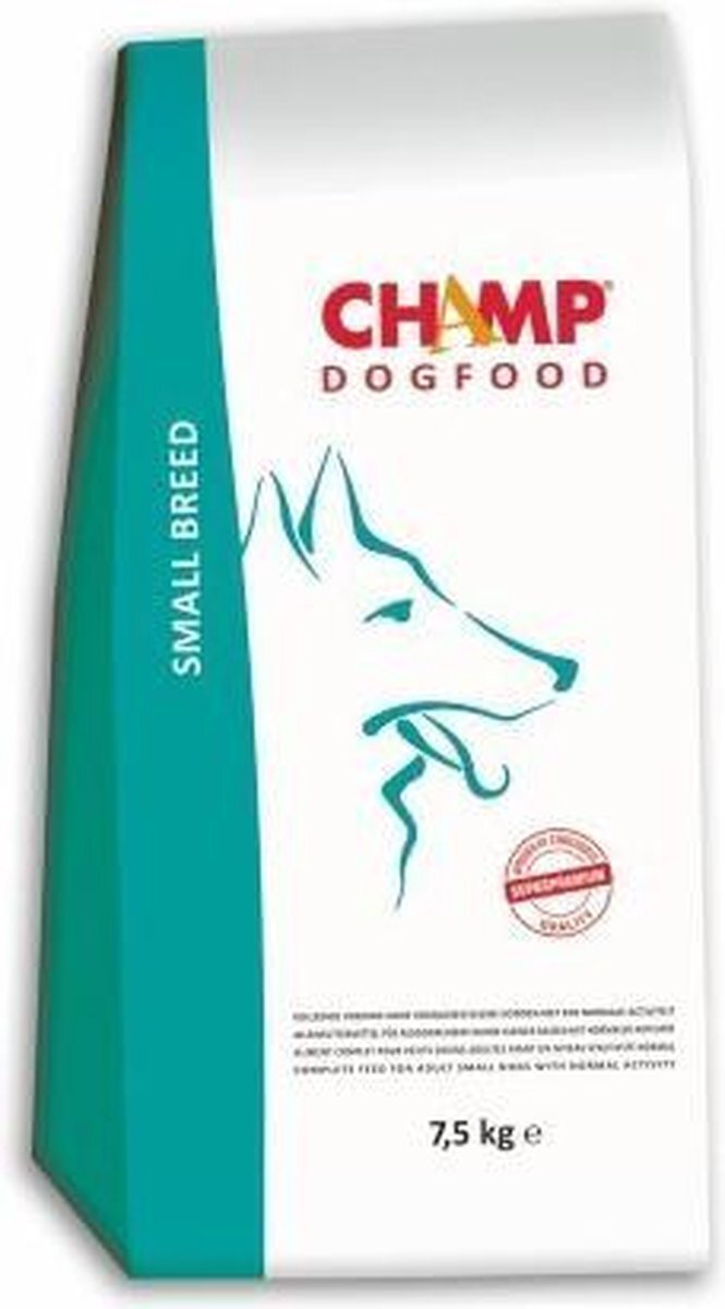 Champ premium small breed - hondenvoeding - hondenvoer - 1 ST à 7,5kg