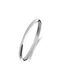 Lucardi Dames 14 Karaat witgouden ring