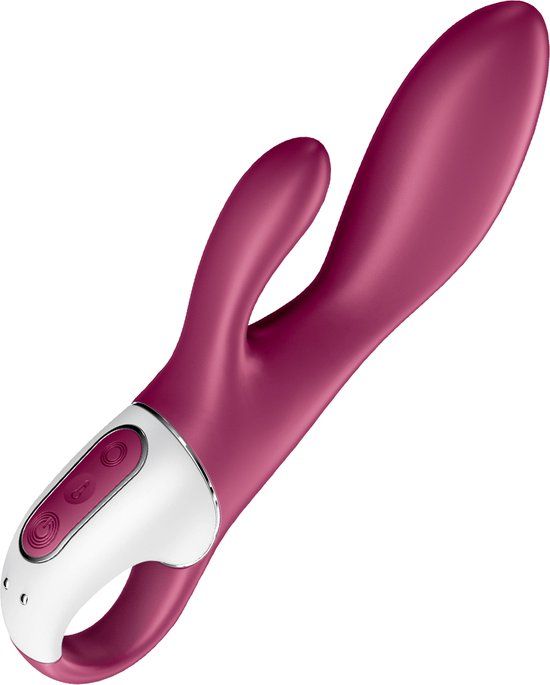 Satisfyer Heated Affair Rabbit Vibrator - Red