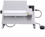 HENDI Elektrische deeguitrolmachine - roestvrij staal en HDPE - verstelbare dikte 0-4 mm - 48x33,5x(H)43 cm - zilver - voor pizza, pasta en ravioli