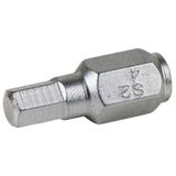 KS Tools 918.3049 9183049 Inbus-bit Aandrijving: 1/4 (6,3 mm) Uitvoering: Zeskant 3 mm 18 mm