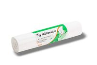 Afvalzakken van LDPE, 1A-materiaal, 30 l, wit, 50 stuks/rol