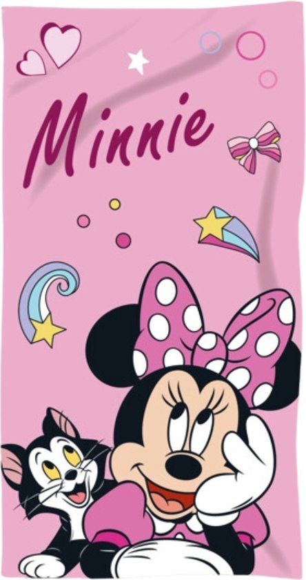 Minnie Mouse Strandlaken - 70 x 140 CM - Roze - Microvezel - Disney