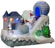 Konstsmide 4228-000 LED-decor Skipiste Warmwit, Meerkleurig