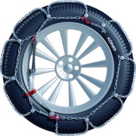 Thule König CD-9 030 Sneeuwkettingen - Bandenmaat 175/70 R12, 145/80 R13, 155/70 R13, 165/65 R13, 175/60 R13, 155/65 R14, 175/50 R14