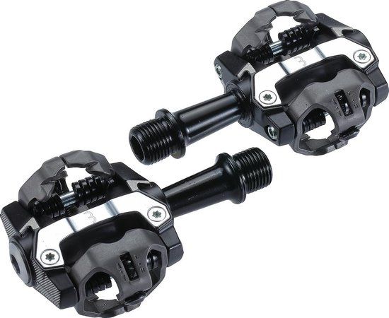 BBB Cycling ForceMount Fietspedalen MTB - Clipless Set - Zwart
