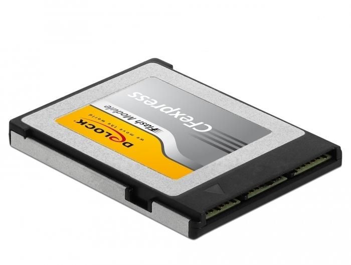 DeLOCK 54066 - Flashgeheugen - 256 GB - Zwart, Grijs