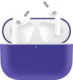 By Qubix AirPods Pro / AirPods Pro 2 Solid series Siliconen hoesje - Paars