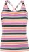 Protest MIXZester Tankini Top Dames - Normale Pasvorm - Uitneembare Vulling - Paars