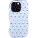 Selencia Vivid Wavy Backcover met MagSafe voor de Apple iPhone 16 Pro - Happy Dots Digital Sky