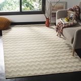 Safavieh Vloerkleed Blair Dhurrie Wol Handgemaakt Beige 122x183 cm