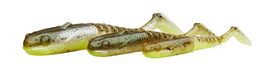 Savage Gear Gobster Shad - Plat profiel Shad met zwemactie, Strike-Triggering Geur voor Roofvis, Ideaal voor Baars, Snoek, Snoekbaars - Zoetwatervissers Helder Water Mix 7,5 cm