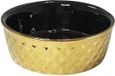 Nobby Keramische Kom Goud, goud/zwart Ø 20 x 7 cm, 1,00 l, 1 stuk