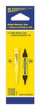 Bleispitz - 3x cable marker duo + 1x universal holster ink