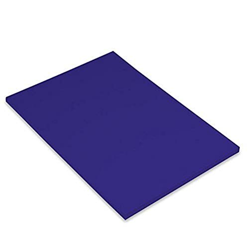 Canson Iris Vivaldi A4 240 gsm glad kleurenpapier - koningsblauw (Pack van 50 vellen)