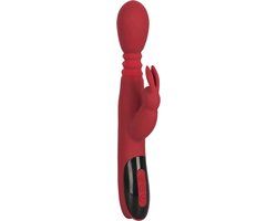 You2Toys Erotische Bunny Vibrator - 26.5 cm - Rood