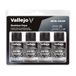 Vallejo Hobbyverf - 77603 Aluminium Dope - Metal Color Set set de peinture - 4x 32 ml