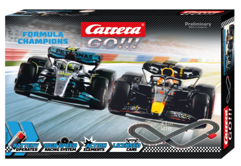 Carrera Carrera Go!! Max Verstappen vs. Lewis Hamilton - Red Bull vs. Mercedes - Racebaan Circuit Zandvoort