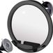 KAIA Douchespiegel - Douche Spiegel Anti-condens met Zuignap, Scheerspiegel - Fogless Shower Mirror - Zwart