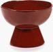 Serax Marie Michielssen La Mère bol sur pied H14.5cm D20.5cm venetian red