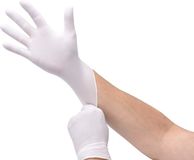 Vegaoo Latex handschoenen, afm small, 100 stuks