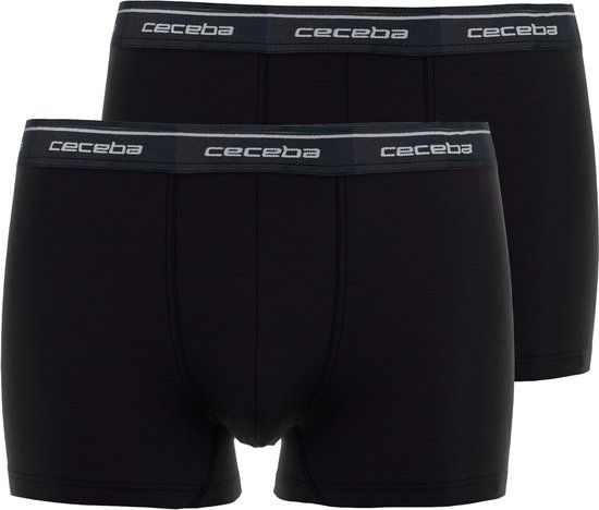 CECEBA Monza Heren Boxer - Zwart - Maat L - 2-pack