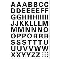 HERMA Letters 10mm A-Z weatherproof film black 1 sheet