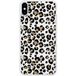 Verstevigd hoesje met sublimatie bedrukking, compatibel met Apple iPhone X Leopard