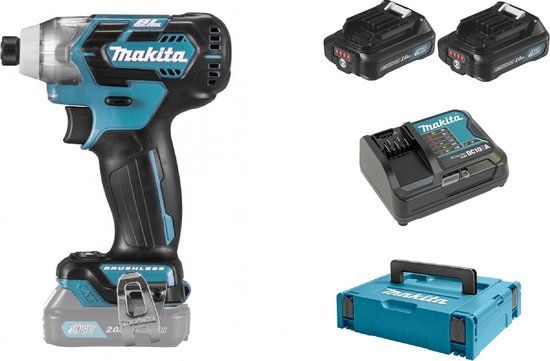 Makita TD111DSAJ 12V Accu Slagschroevendraaier - 135Nm - Zwart/Blauw