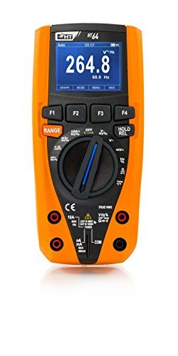 HT INSTRUMENTS Digitale multimeter TRMS, 4-cijferige weergave, 6000 digits, datalogger, bargraph, CAT IV, HT64