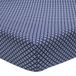 Origin - Claudia Hoeslaken van bamboe met print, Blauw, 140 x 190 cm
