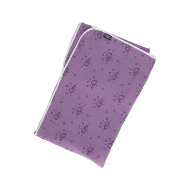 Sterntaler Mousseline Baby Blanket Slumber Bunny Purple
