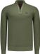 New Zealand Auckland NZA New Zealand Auckland Trui Pullover Half Zip 26gn491 Scouting Green Melange Mannen Maat - XL
