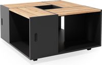 Vicco Anton Table basse – 80 x 80 cm anthracite