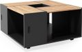 Vicco Anton Table basse – 80 x 80 cm anthracite