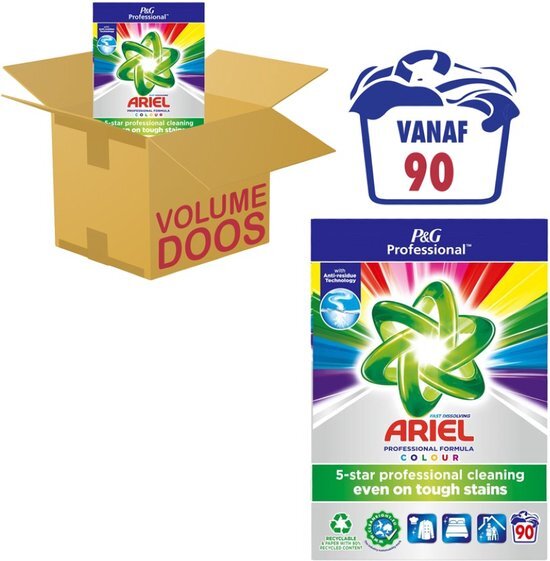 Ariel - Professional - Waspoeder Color - 5.85kg - 90 Wasbeurten