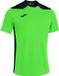 Joma Championship VI Shirt Korte Mouw Dames - Fluo Vert / Noir