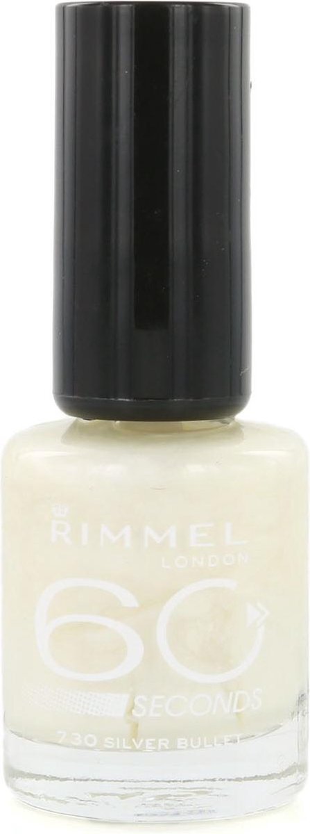 Rimmel London Rimmel 60 seconds finish Nagellak - 730 Silver Bullit