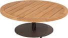 4 Seasons Outdoor Volta Teak Salontafel Terre - Ø80 cm