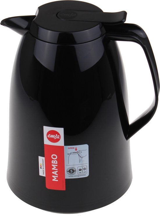 Emsa 517005 Thermosfles - 1l - Zwart