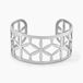 Milda Bracelet Jonc Acier Blanc