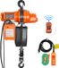 VEVOR Kettingtakel Elektrische Kraantakel 6m Touwtakel 998kg Draadloos/Bedraad