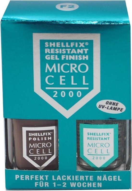 microcell Microcell 2000 Shellfix Shellfix Resistant Gel Finish 22 No. F2 Light Brown 11