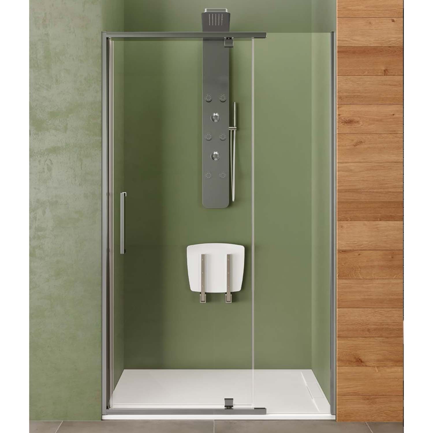 Lacus Nisdeur lacus pianosa evo 2-delig 140x200 cm chroom